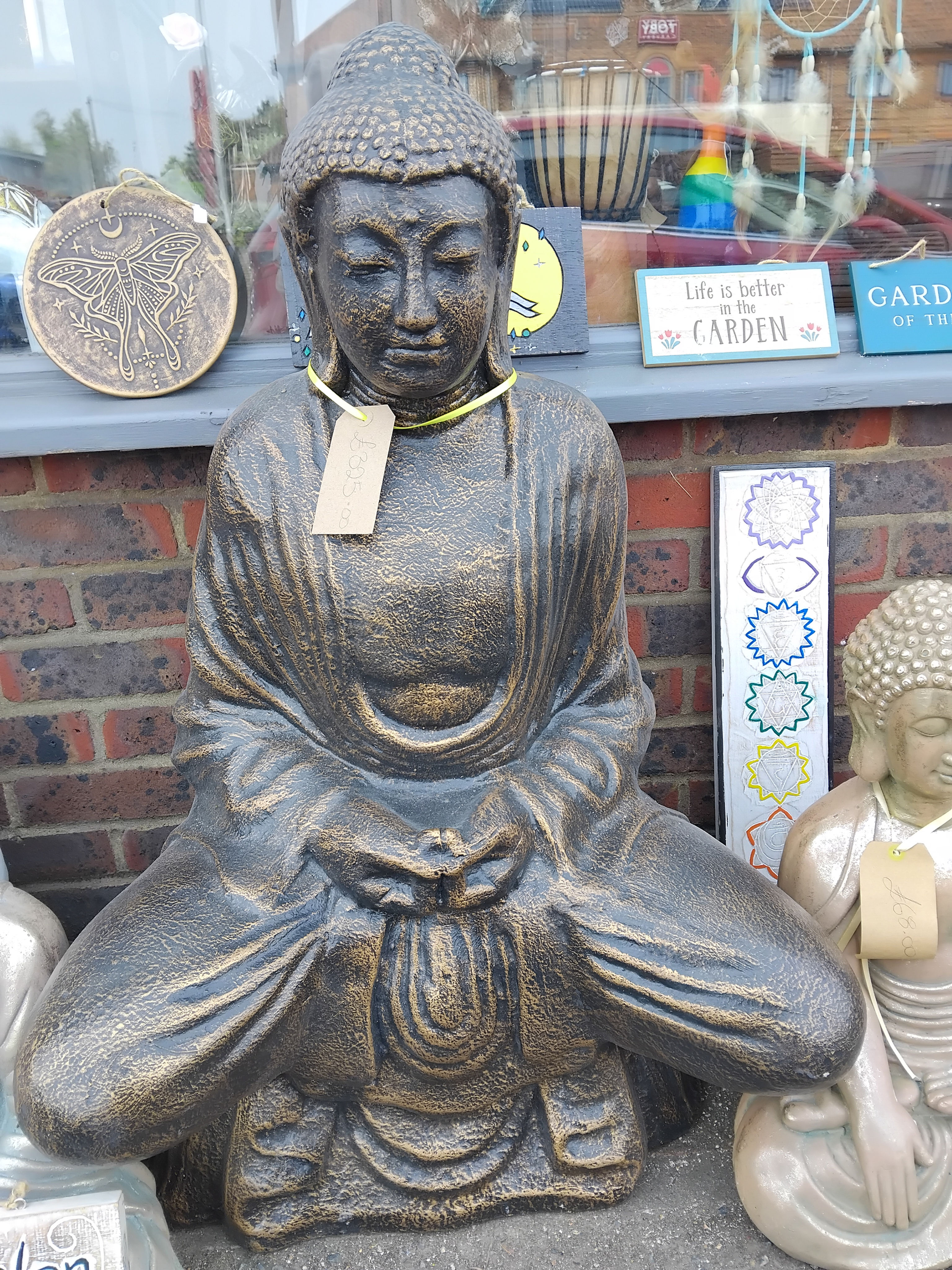 Large  Stone Thai Buddha - 0.96m