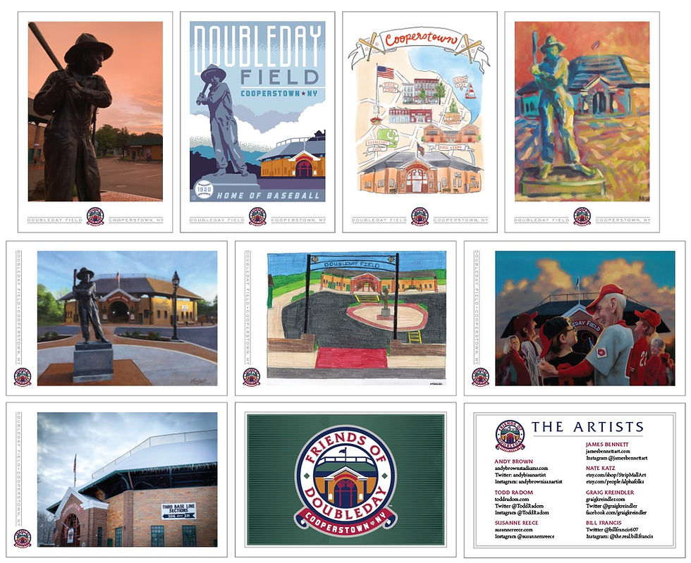 Friends of Doubleday Postcards