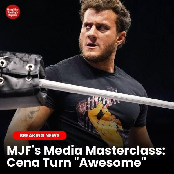 MJF's Media Masterclass: Cena Turn "Awesome," Scott Defense, and a Look at the Wrestling Business!