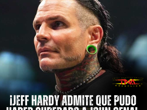 Jeff Hardy Reflexiona sobre su Carrera y Lamenta Decisiones del Pasado (TNA)