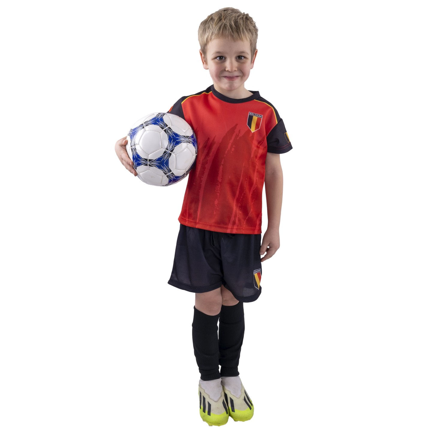 Belgie voetbaltenue kind 2-delig