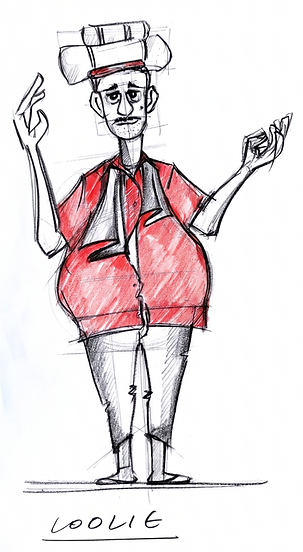 make this sketch on white background .png