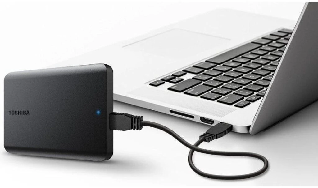Disque dur externe Toshiba Canvio Basics 1 To Noir mat