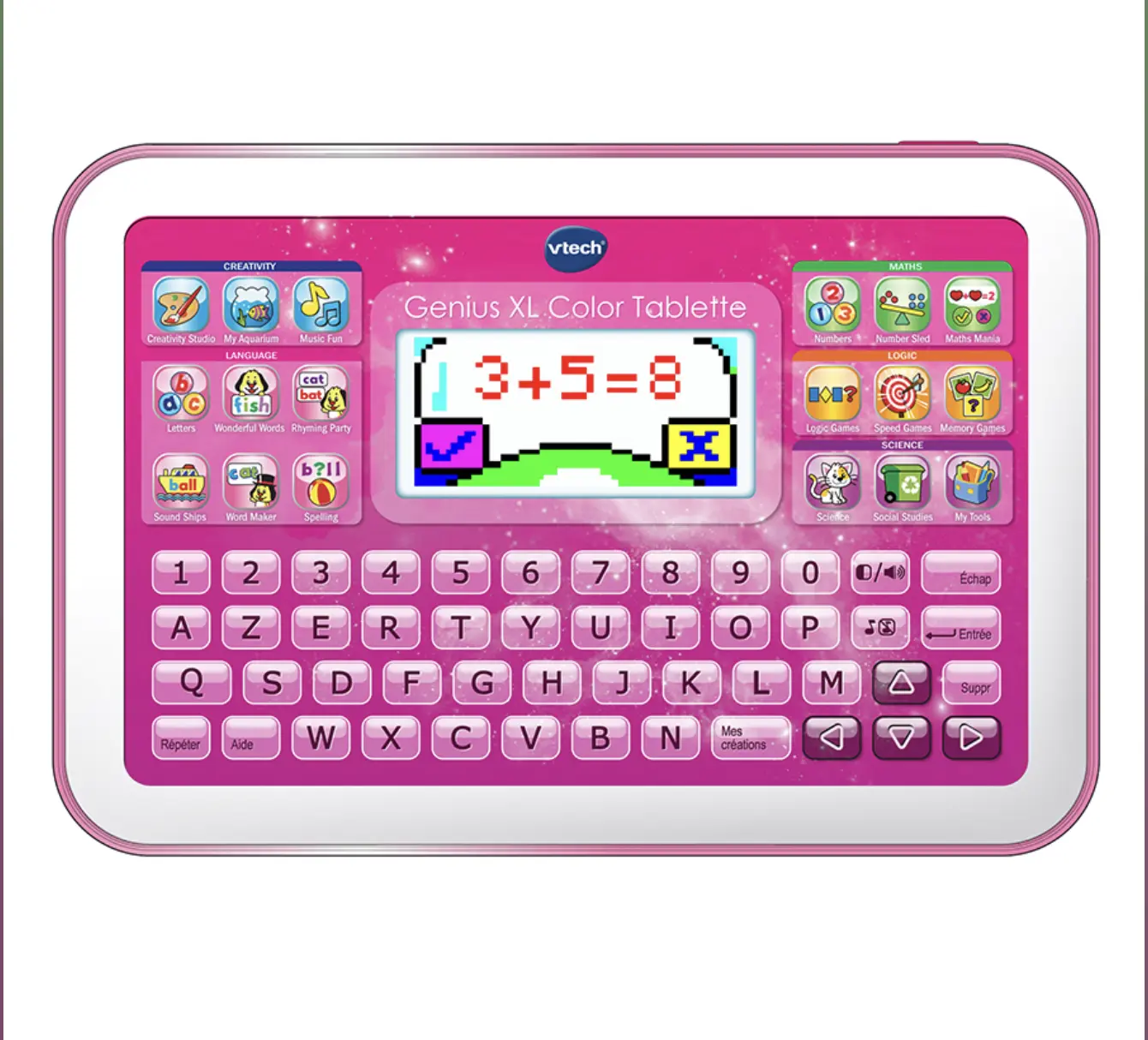 Genius XL Color Tablette rose - tablette éducative