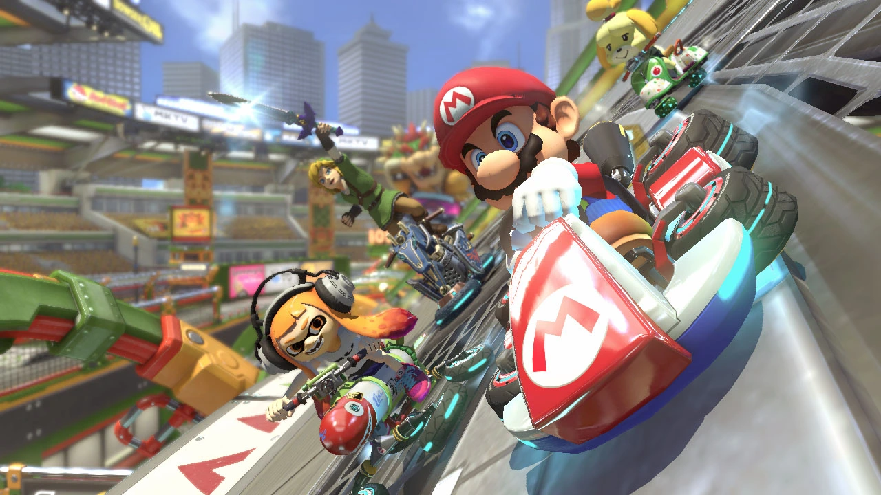JEU VIDÉO MARIO KART DELUXE 8 NINTENDO SWITCH