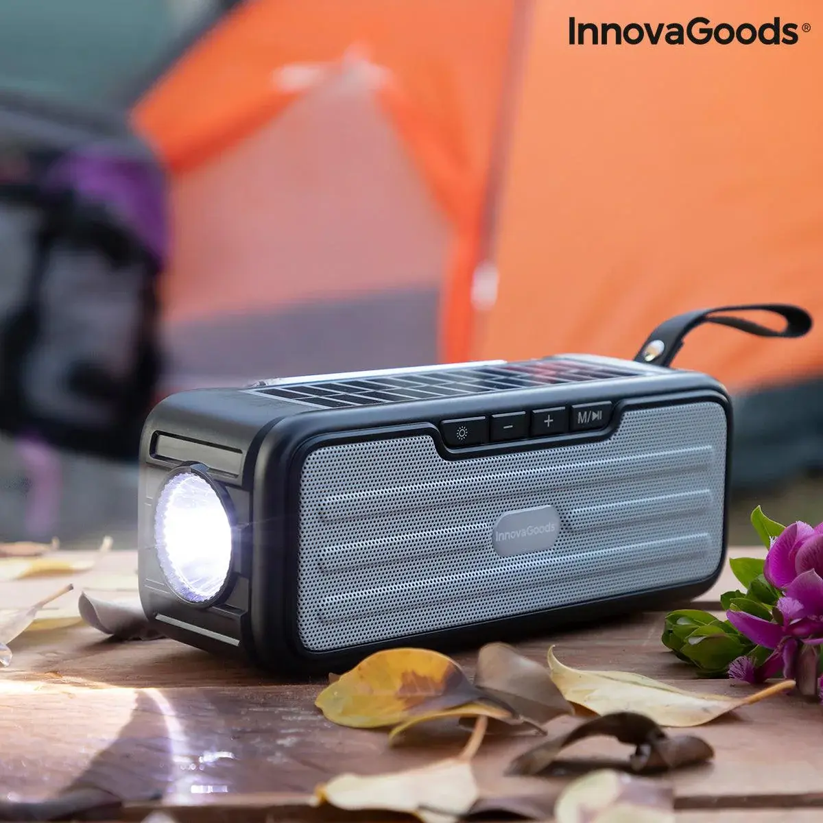 Haut-Parleur Bluetooth Solaire InnovaGoods Sunker