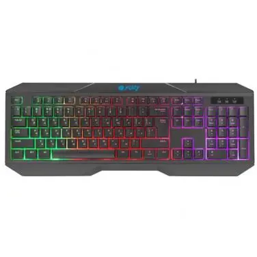 KIT GAMER FURY CLAVIER SOURIS TAPIS CASQUE