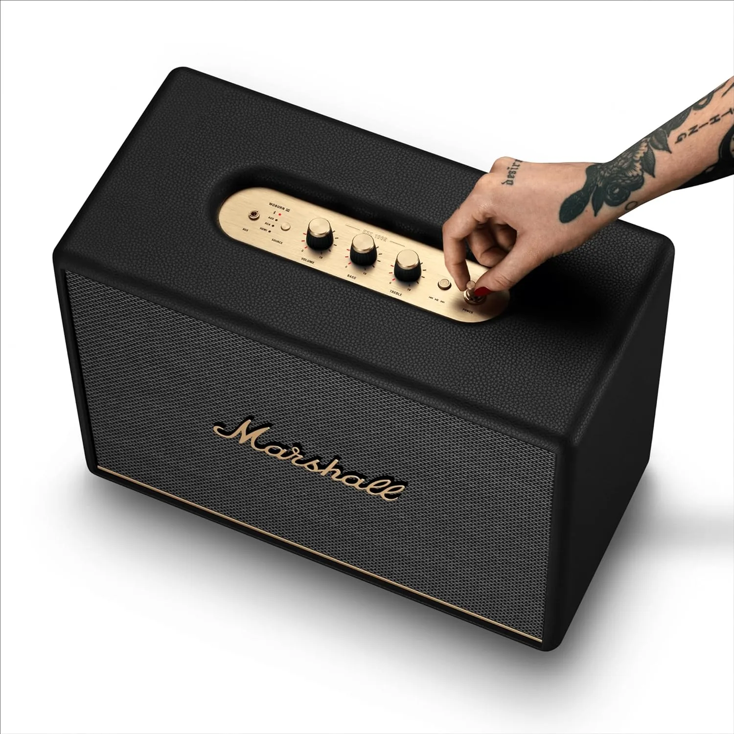 Marshall Woburn III Haut-Parleur Bluetooth - Noir