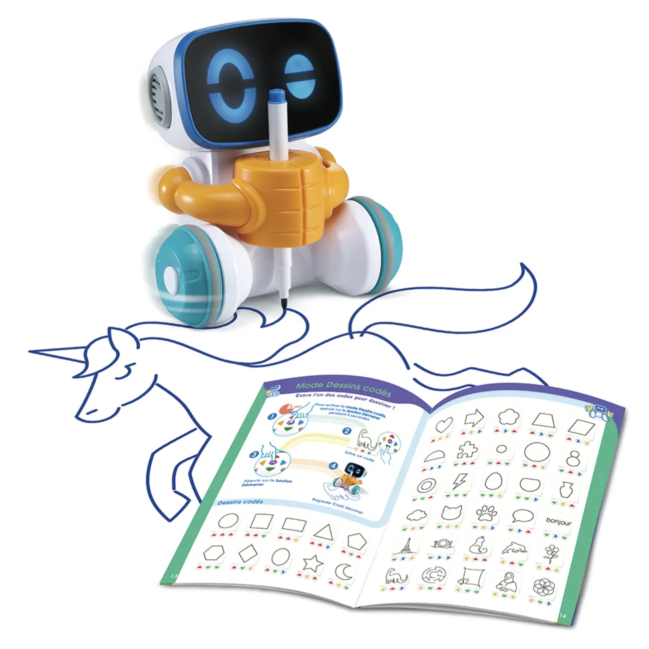 ROBOT VTECH CROKI, MY ROBOT ARTIST