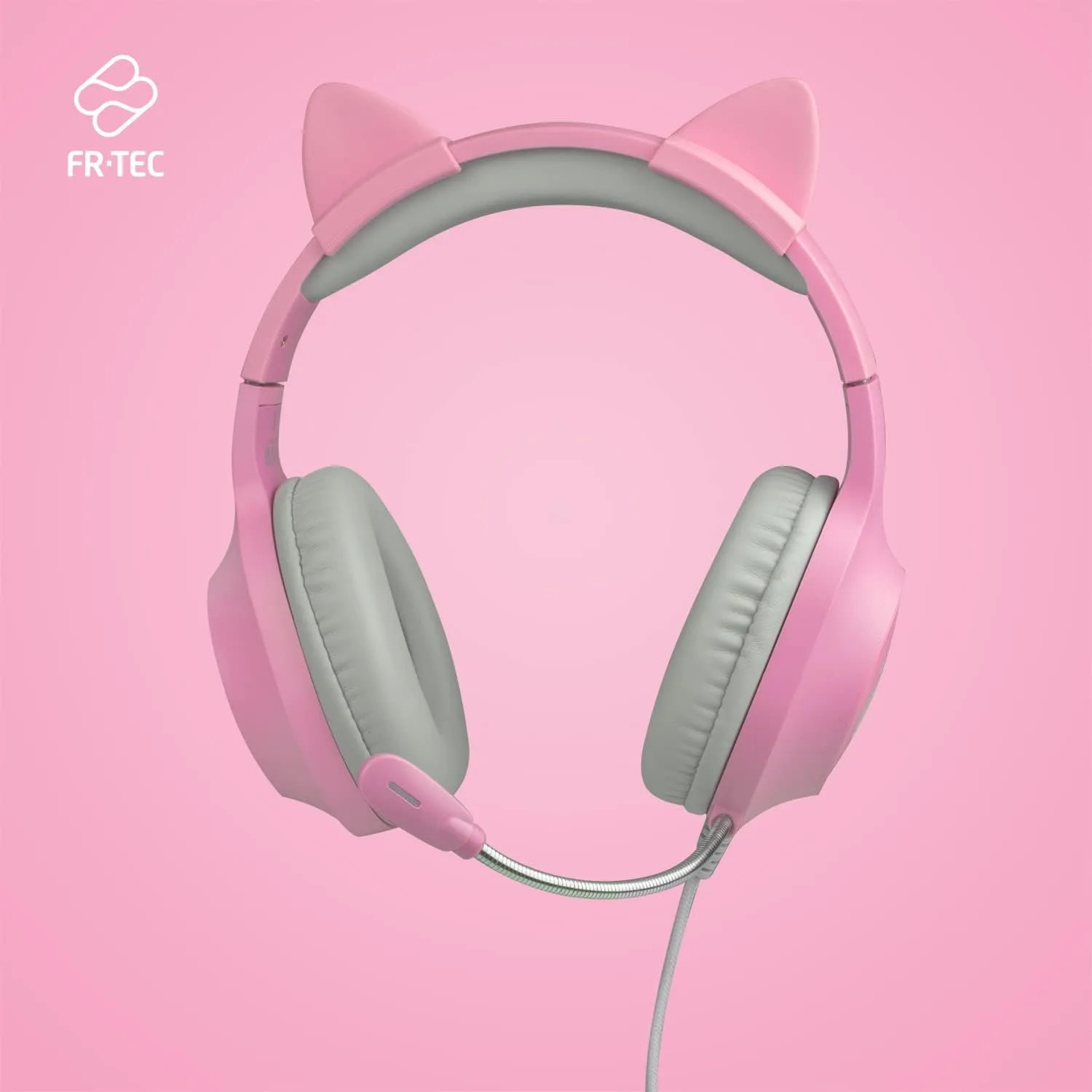 Casque de Jeu TANOOKI avec Oreilles de Chat Amovible