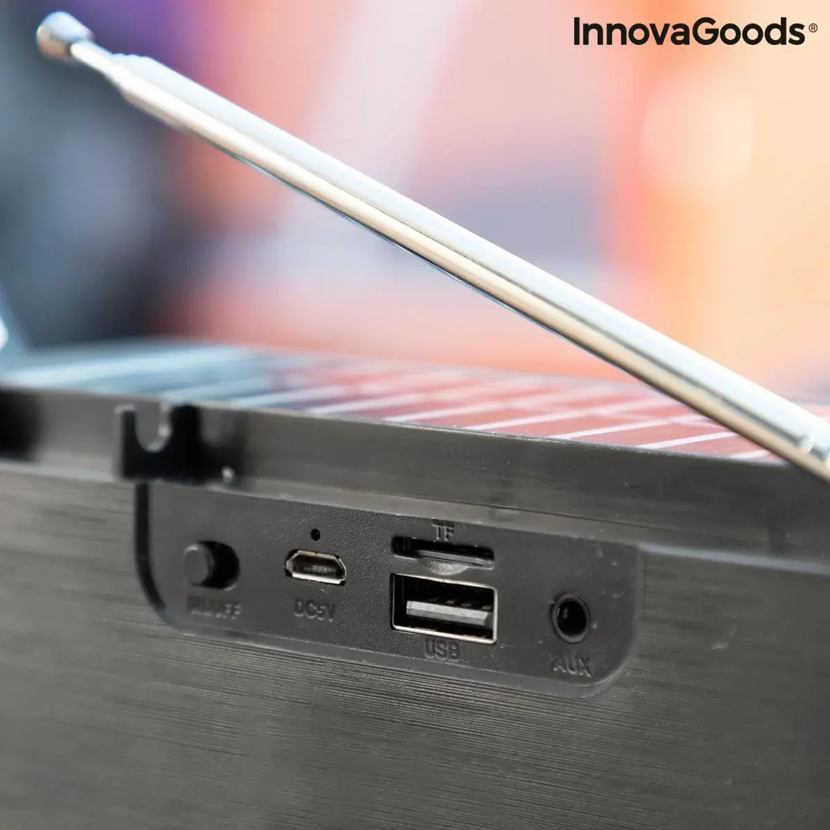 Haut-Parleur Bluetooth Solaire InnovaGoods Sunker