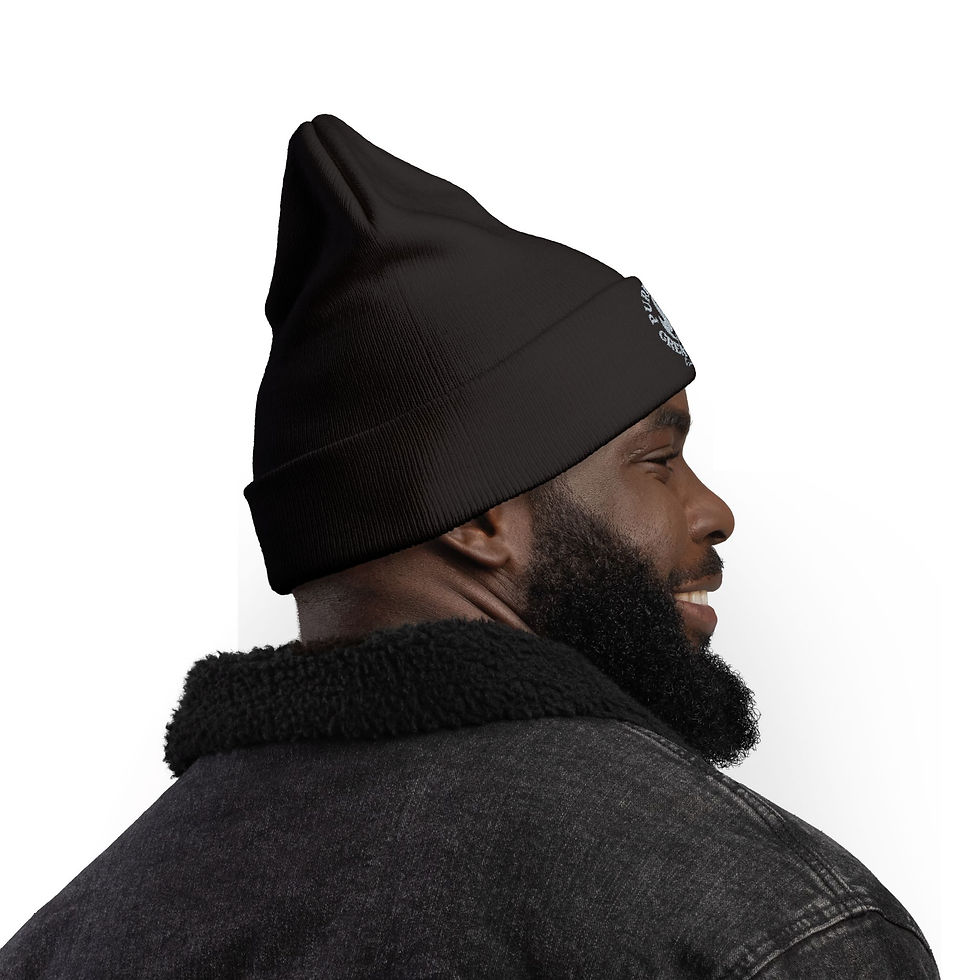 Thumbnail: STYLISH "PURPOSED FOR GREATNESS" EMBROIDERED KNIT BEANIE FOR EVERY OCCASION