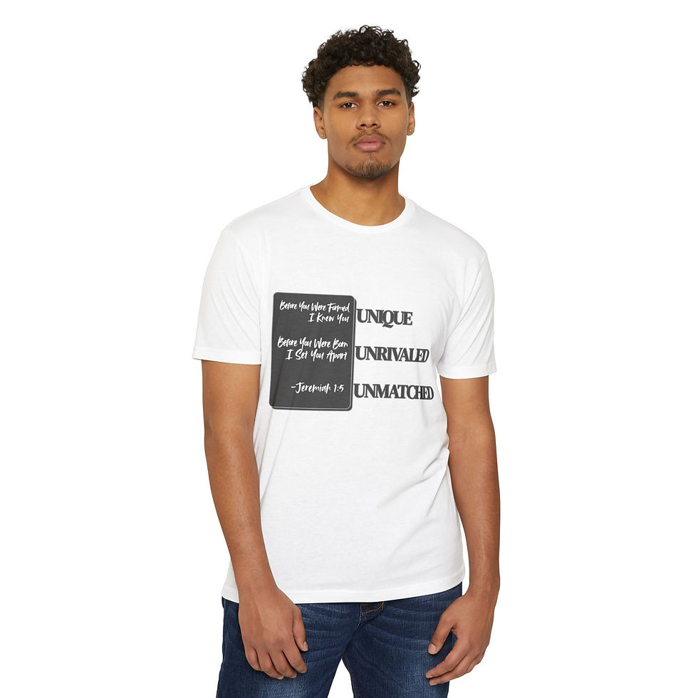 Thumbnail: Designed by God | Unique, Unrivaled, Unmatched Unisex T-shirt