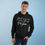 Thumbnail: "Don't Mind Me, I'm Just Living in My Purpose" Warm Unisex Hooded Sweatshirt