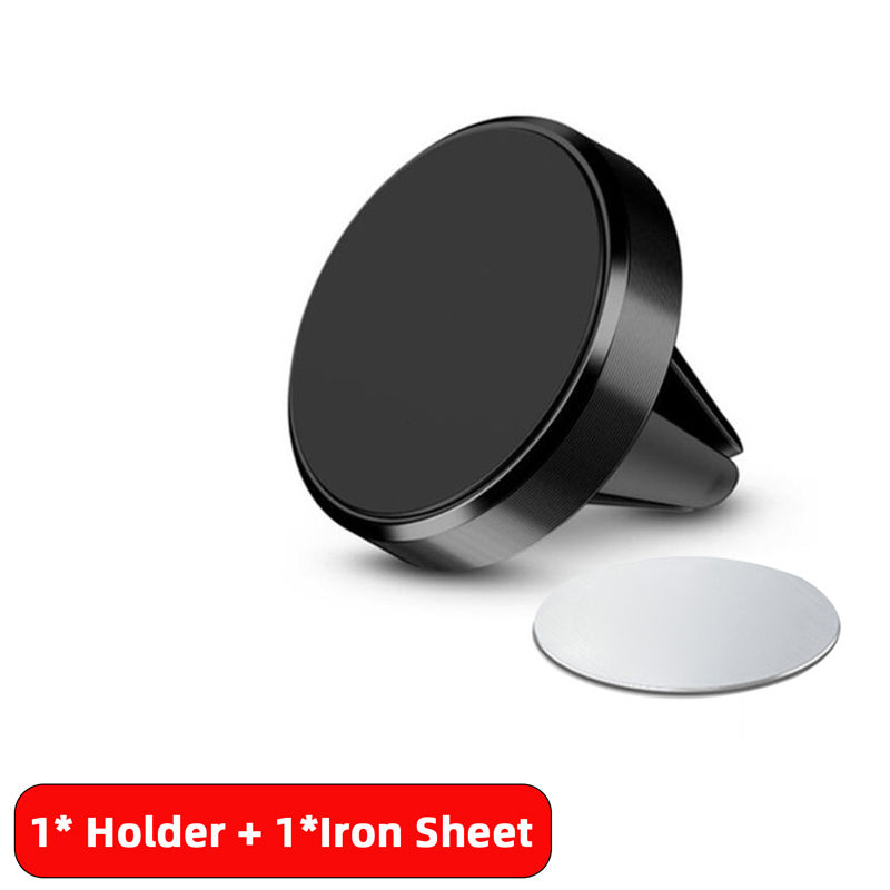 Thumbnail: Universal Magnetic Car Phone Mount for Air Vent, iPhone & Android Devices