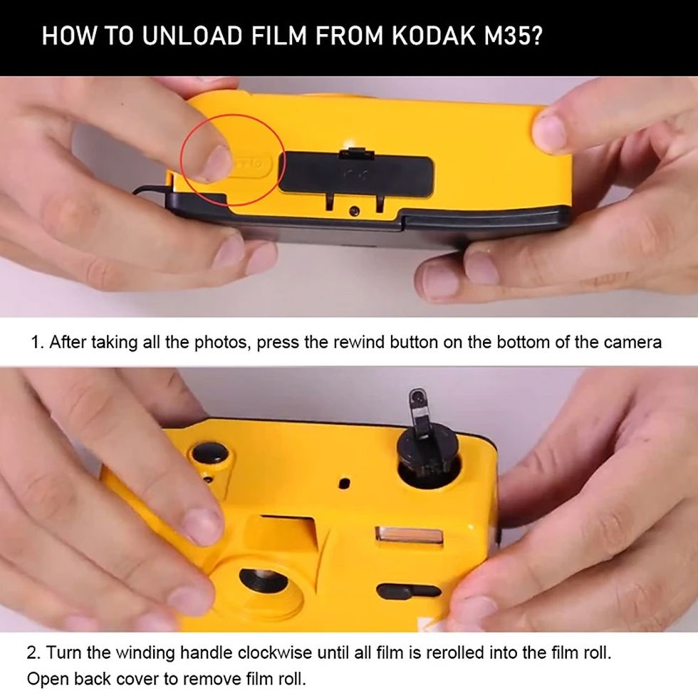 Thumbnail: Kodak M35 Reusable Film Camera with Flash, Retro 35mm Manual Camera