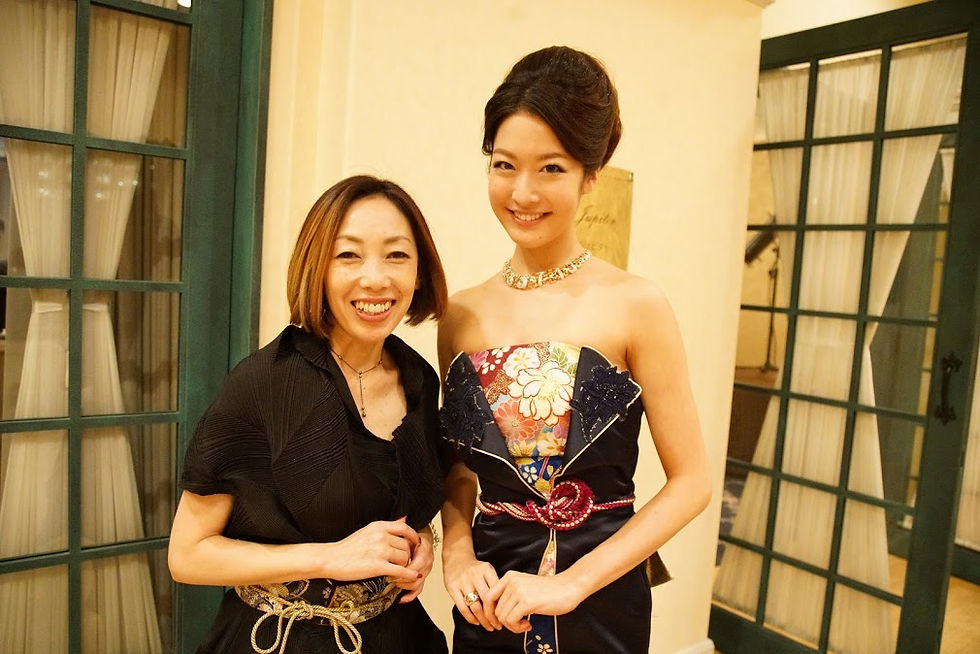 オーダードレス　ウェディングドレス　和ドレス　着物ドレス