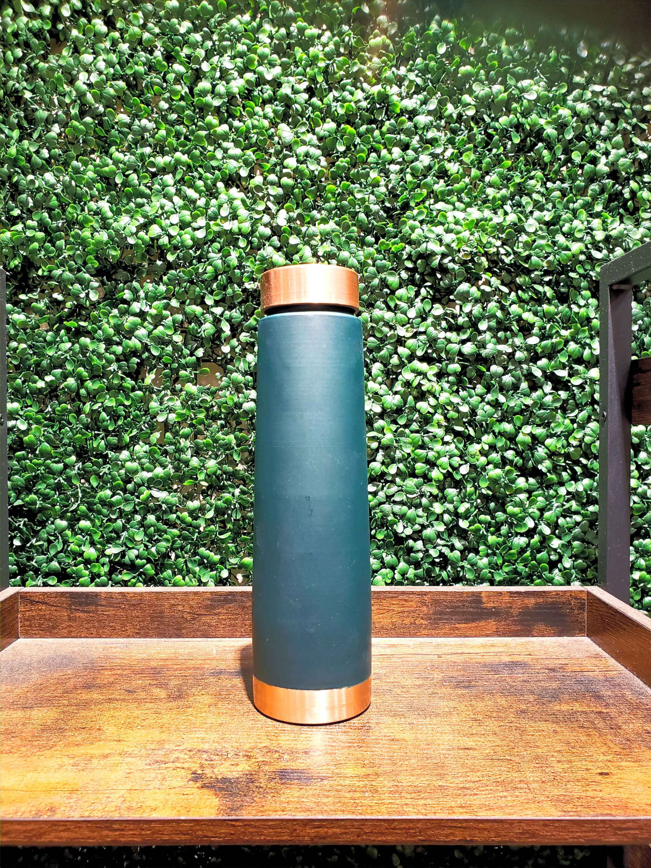 Green Pencil Copper Bottle