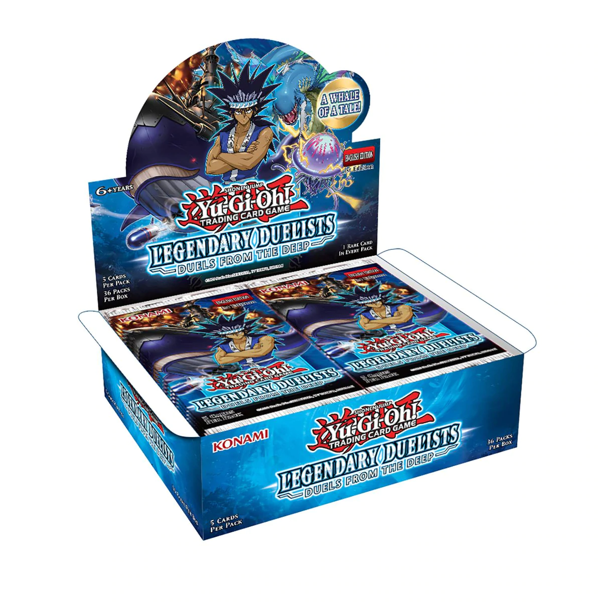 YU-GI-OH! TCG Legendary Duelist - Duels from the Deep Booster Display