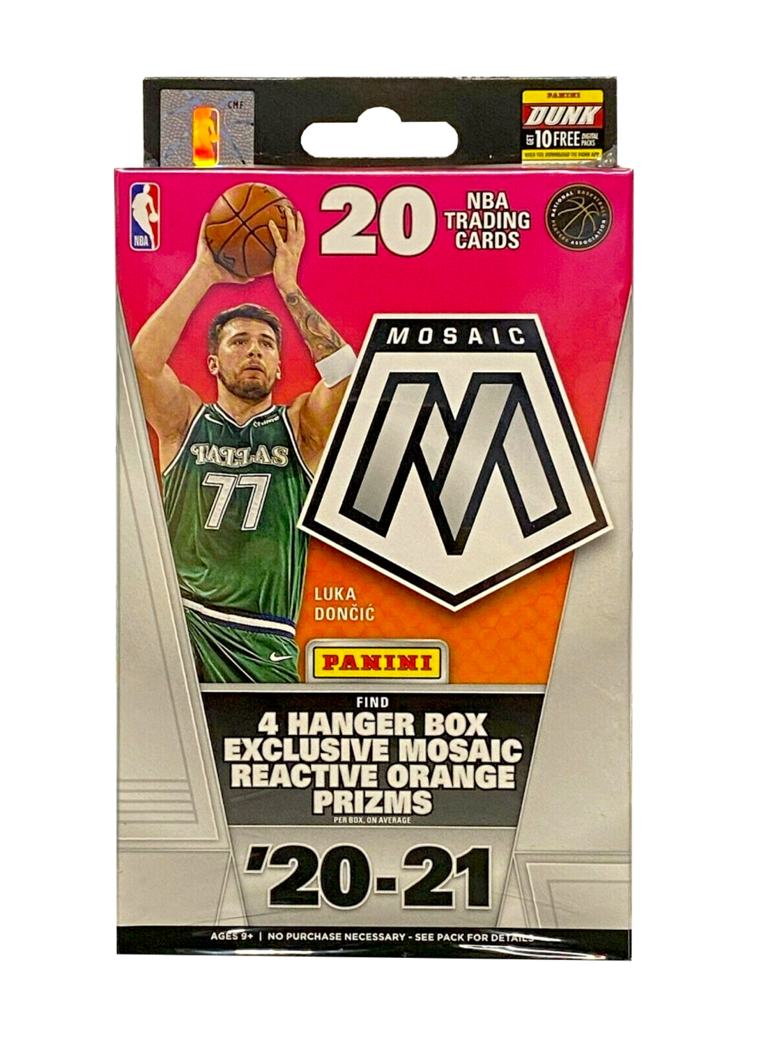2020-21 Panini Mosaic Basketball Hanger Box