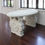 Thumbnail: Cornucopia Maiden Oval Marble Table