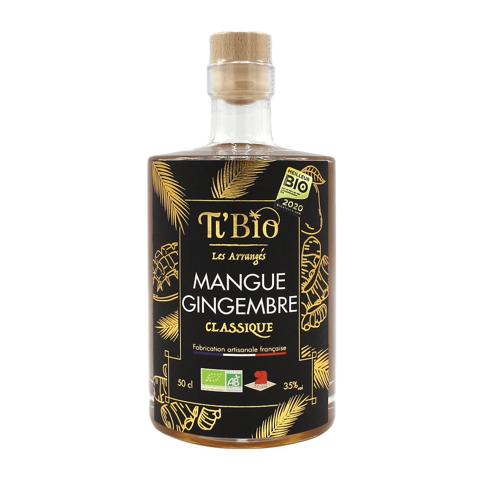 Rhum Arrangé - Mangue Gingembre
