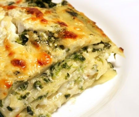Lasagnes fromage/épinards