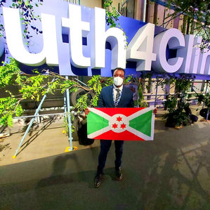 Road to COP26: National Director of ISEC Burundi at the Youth4Climate Summit