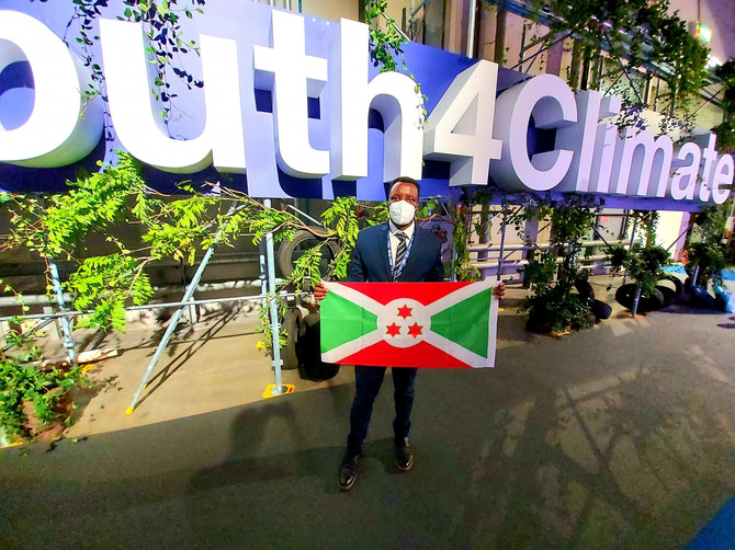 Road to COP26: National Director of ISEC Burundi at the Youth4Climate Summit