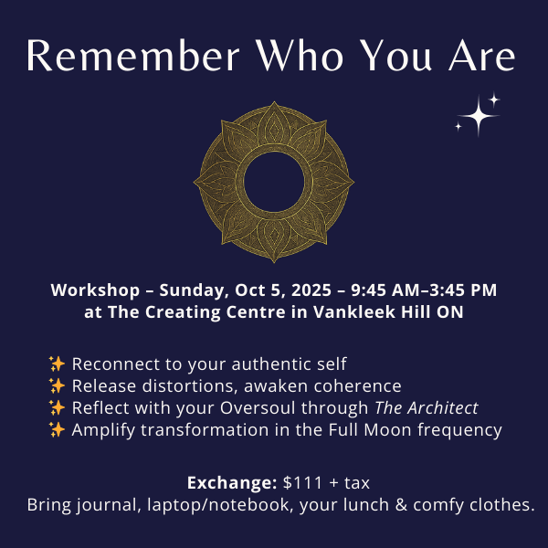 Remember Who You Are Workshop