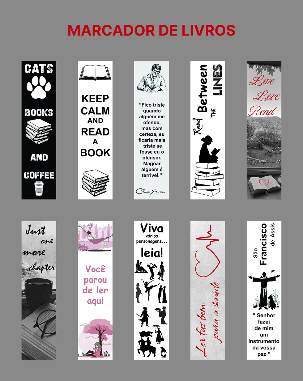Marcador de livro - Book Marker