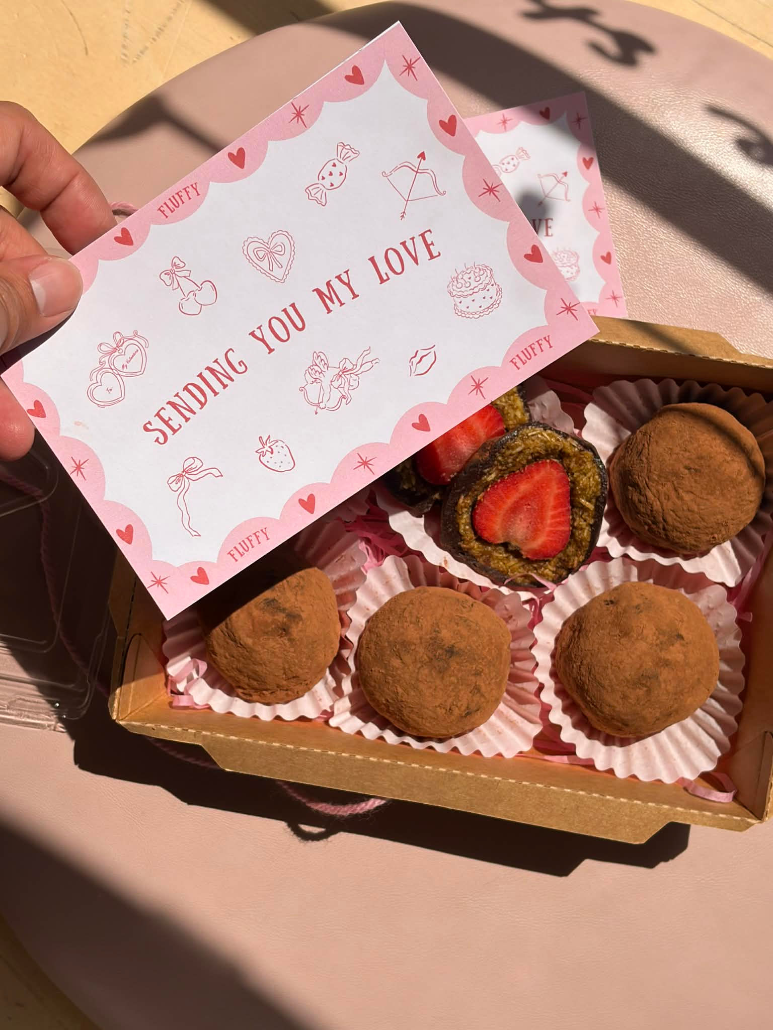 Valentine's edition- "Strawberry Dubai chewy cookie"