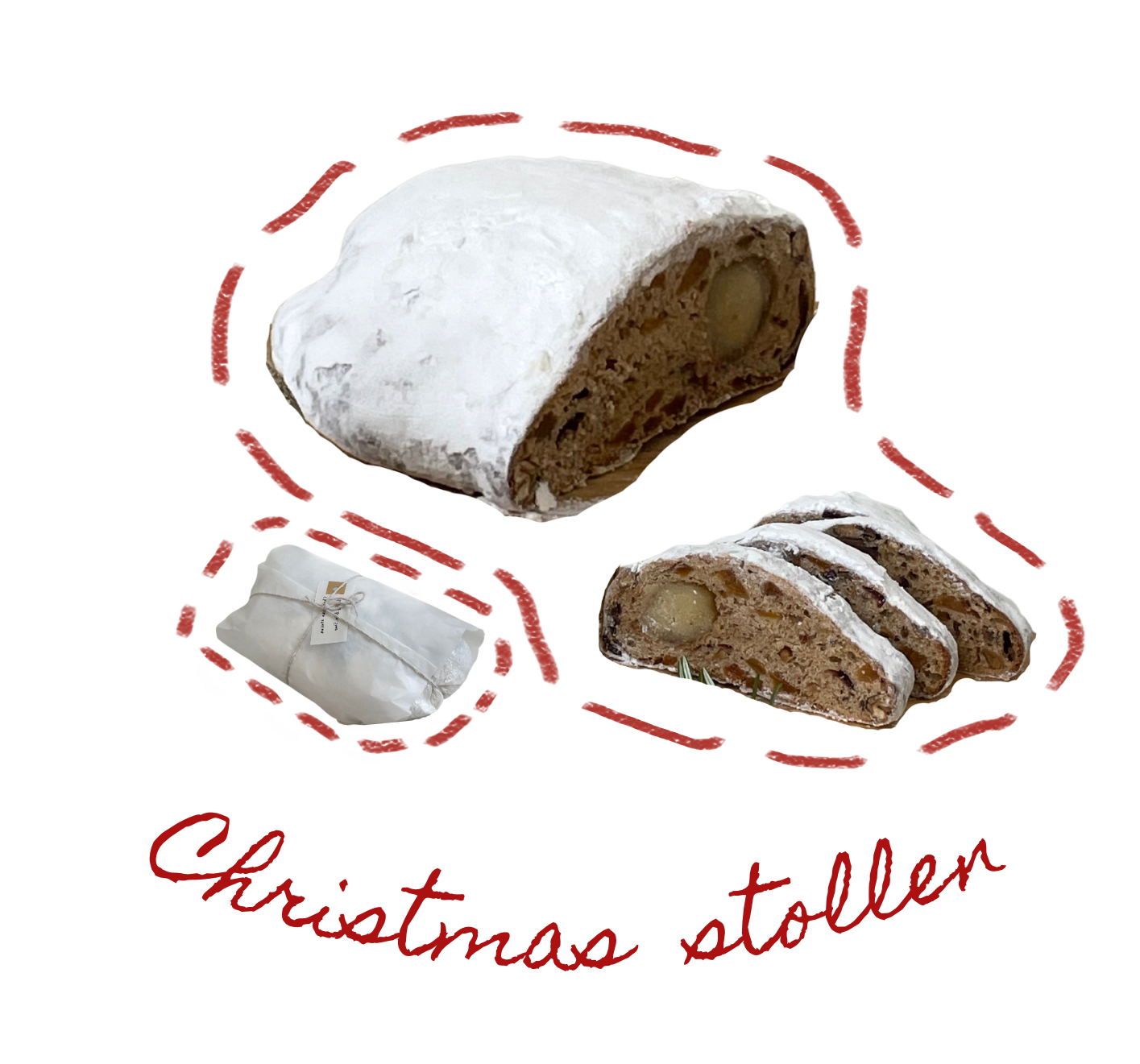 Christmas stollen