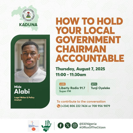 Interview: How to Hold Your Local Government Chairman Accountable: A Conversation with Mide Alabi