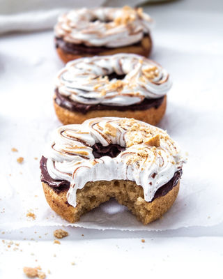 Baked S’mores Donuts