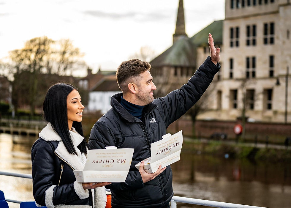 Thumbnail: York Fish & Chips River Cruise for 2
