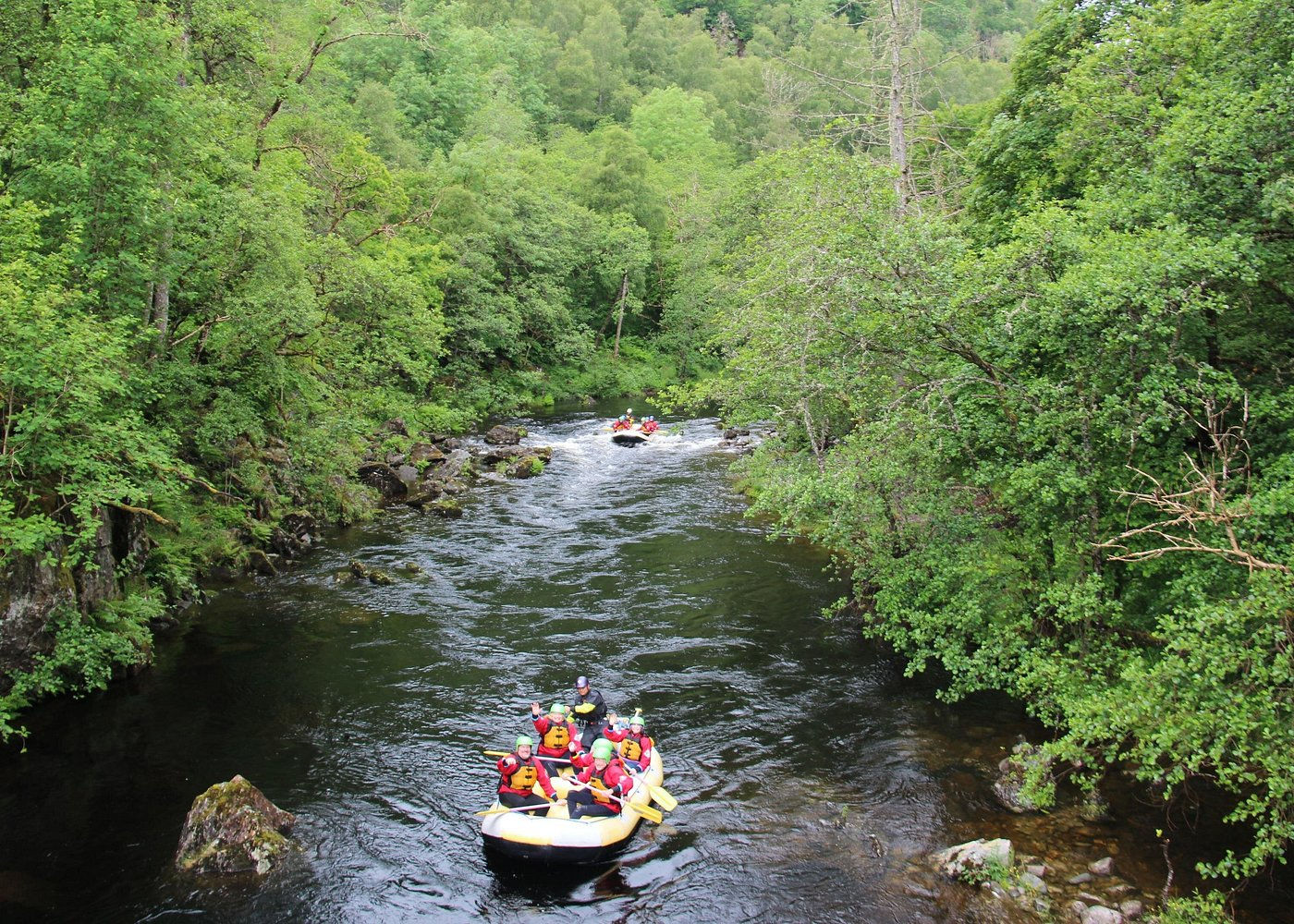 White Water Rafting Half-Day Trip on the River Tummel