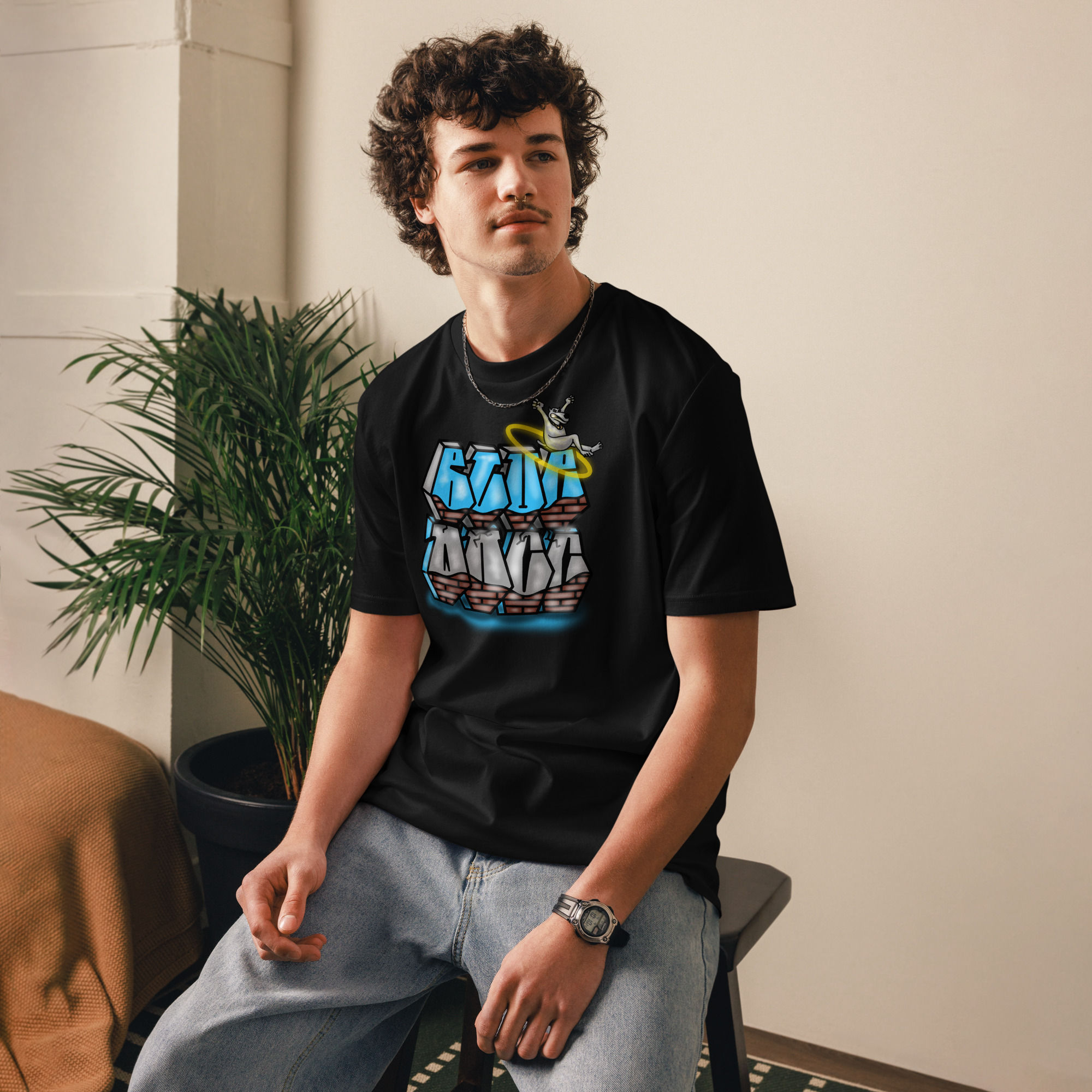 Blue Docc #1 Unisex-Bio-Baumwoll-T-Shirt