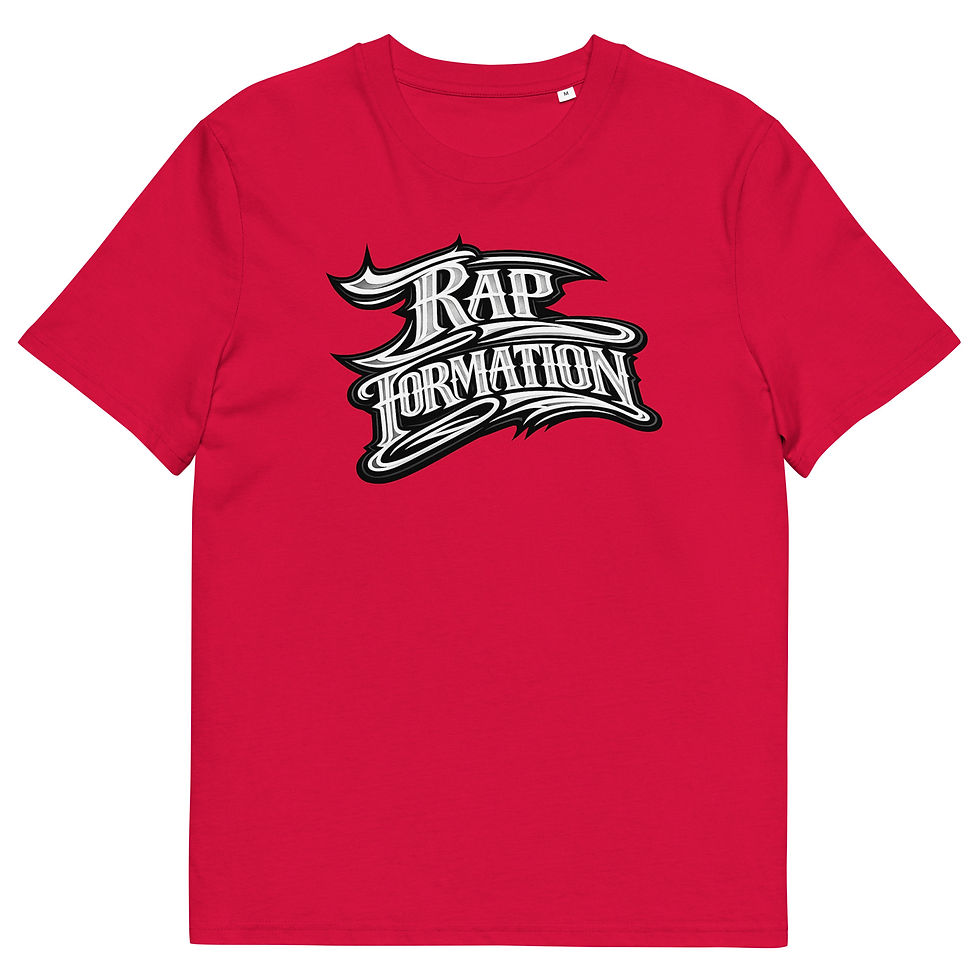 Miniaturbild: Rap Formation Unisex organic cotton t-shirt