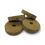 Thumbnail: 6.4mm Burl Green Cork Ring with hole in centre