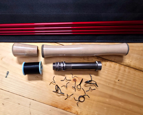 Bloke XL120 8wt Single Handed Pike Fly Rod Building Kit | Bloke Rods