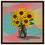 Thumbnail: Abstract Sunflower Vase Wall Art Print – Vibrant Floral Art