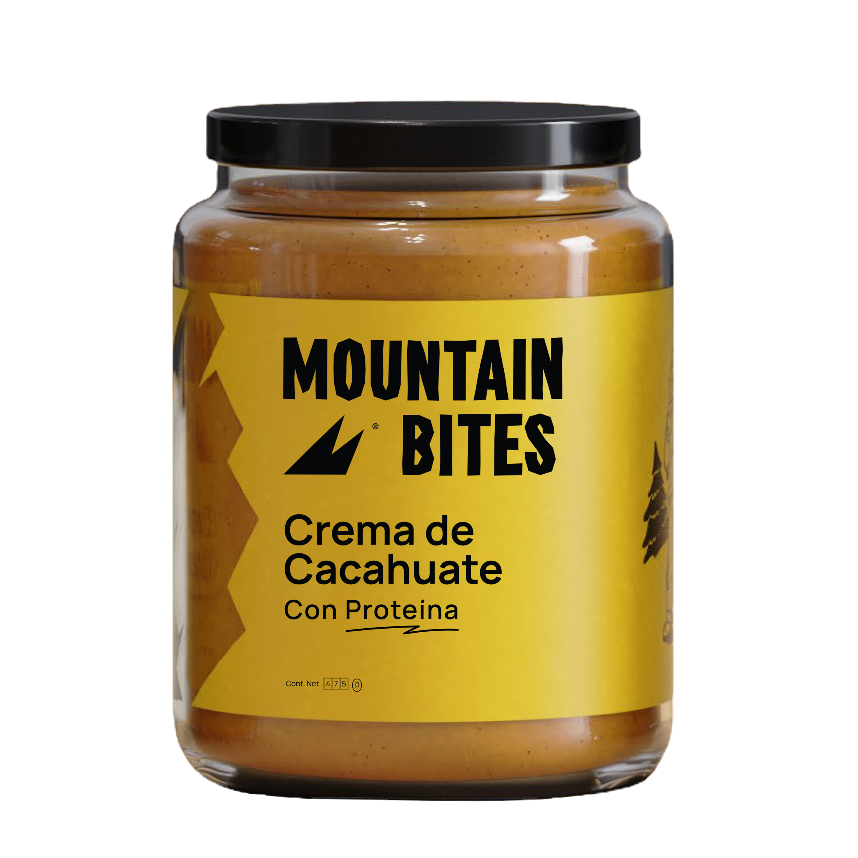 Crema de Cacahuate con Proteína (475g)