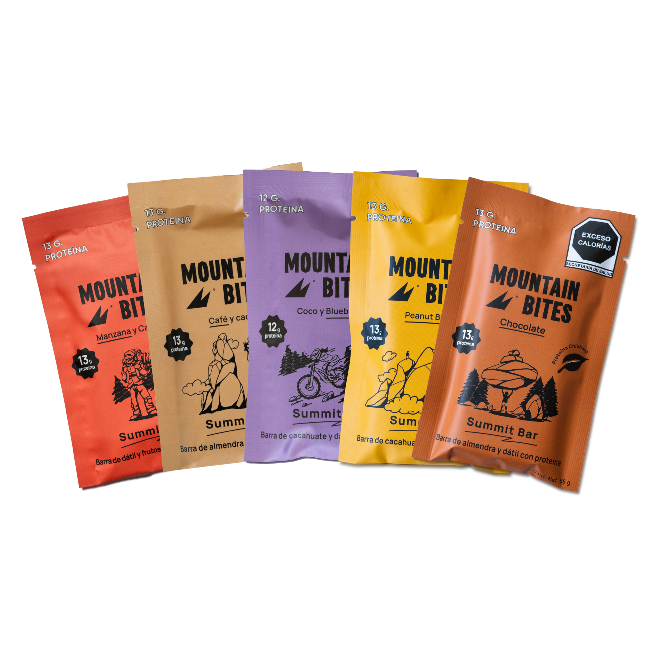 (Taster) 5 Barras de Proteína