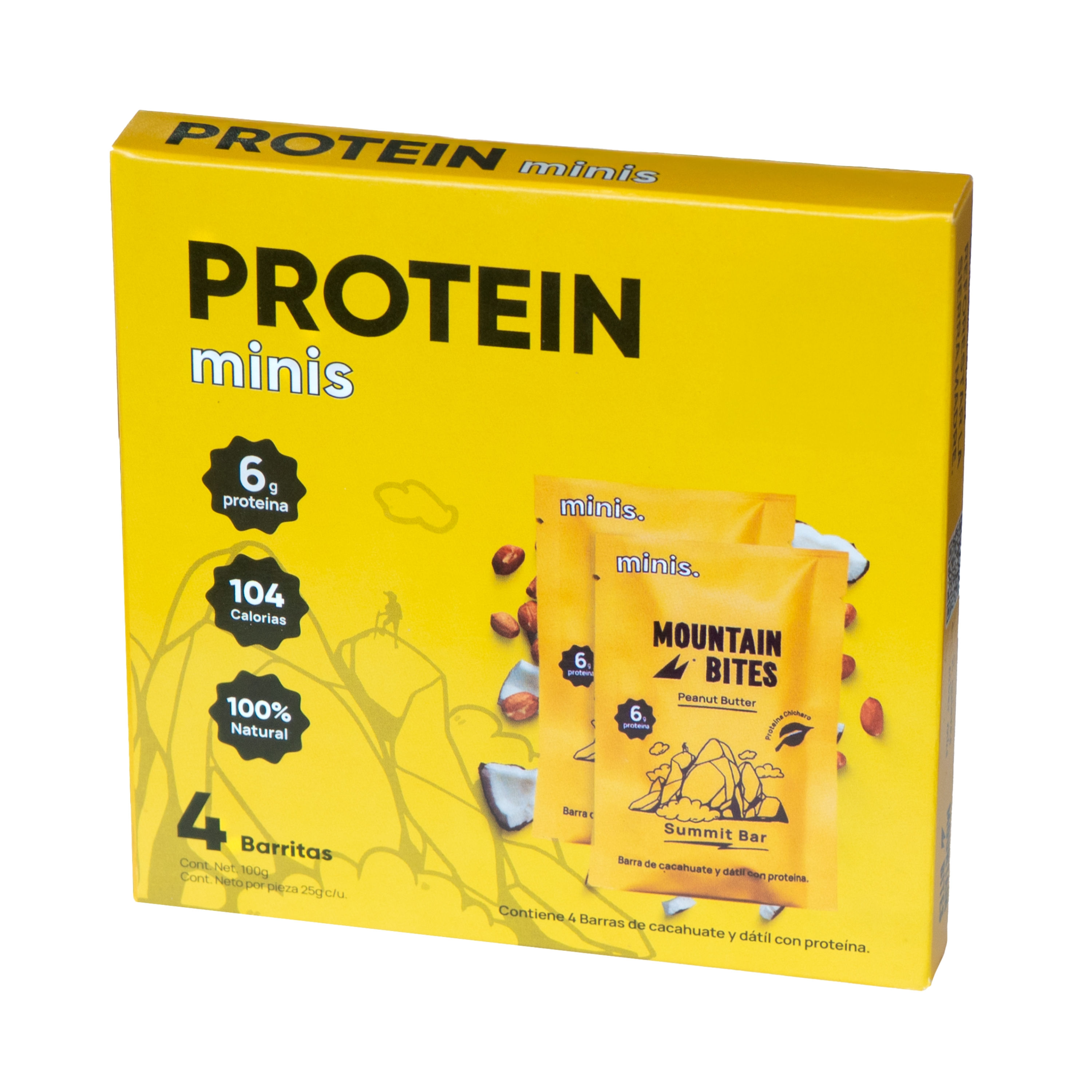 4 Protein Minis - Peanut Butter