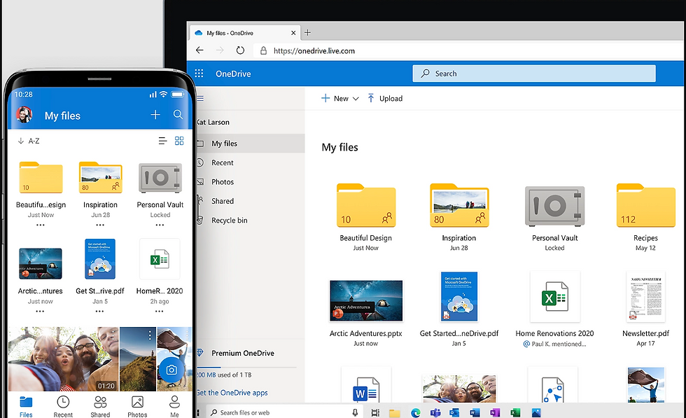 MS OneDrive photo