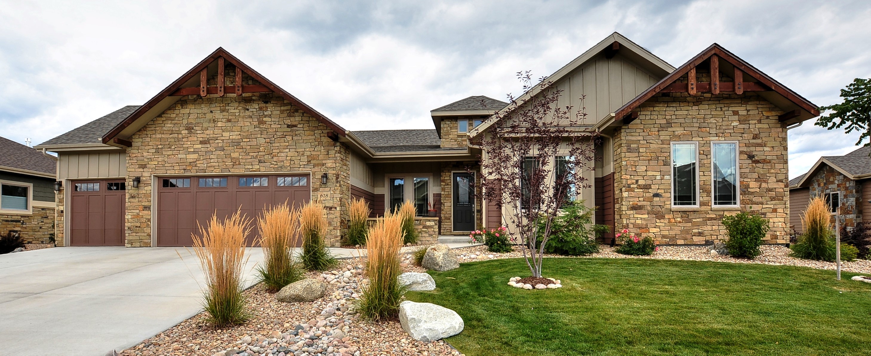 Farmstead new homes in Berthoud