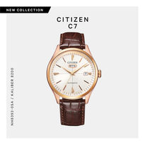 Citizen Automatikuhr mit Lederarmband