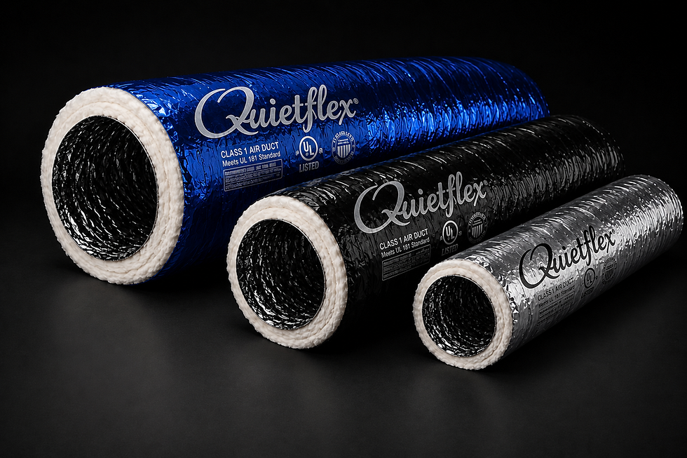 Quietflex Blue Black Silver Flex Duct.png