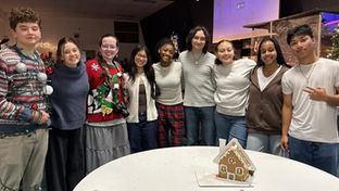 Campus Ministries Students Lead the Joy at the PAA Christmas Party